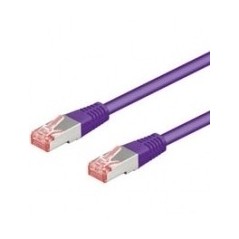 Goobay CAT 6 S/FTP CU 15m Violet